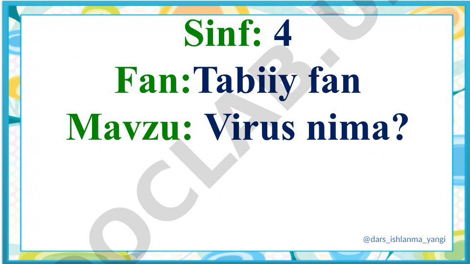 Virus nima?
