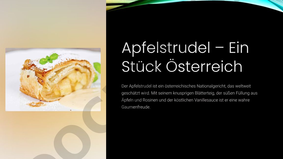 Apfelstrudel – Ein Stück Österreich