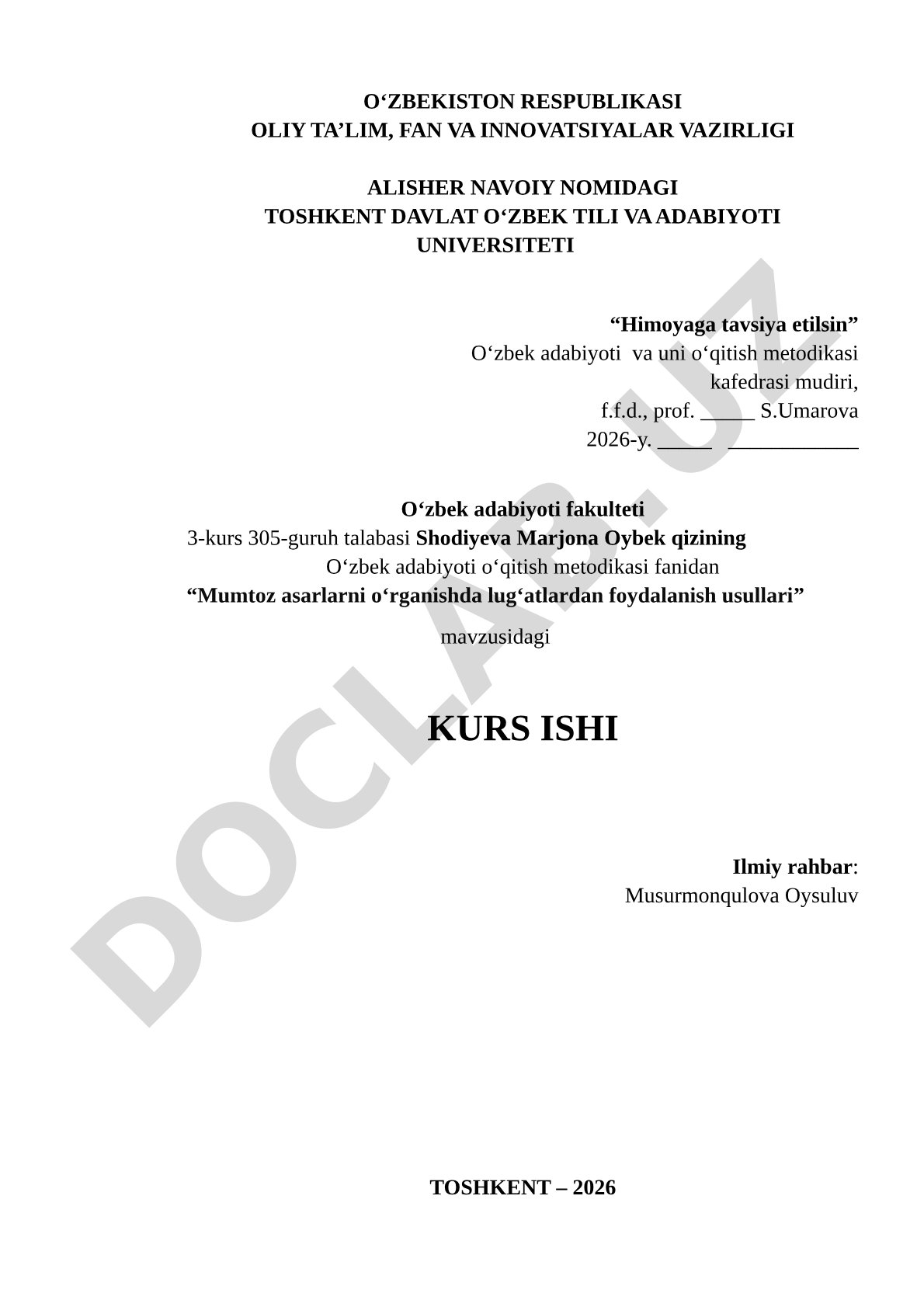 Mumtoz asarlarni o'rganishda lug'atlardan foydalanish usullari