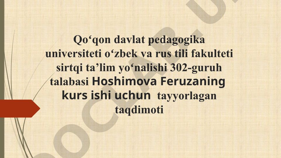 Sifatning morfologik belgi xususiyatlari (Primqul Qodirov asarlari misolida)
