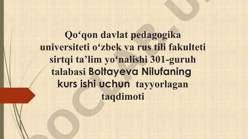 Olmoshlarning umumiy va xususiy belgilari