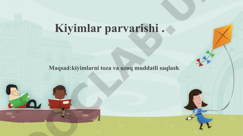 Kiyimlar parvarishi