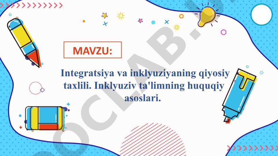 Inklyuziv ta'lim