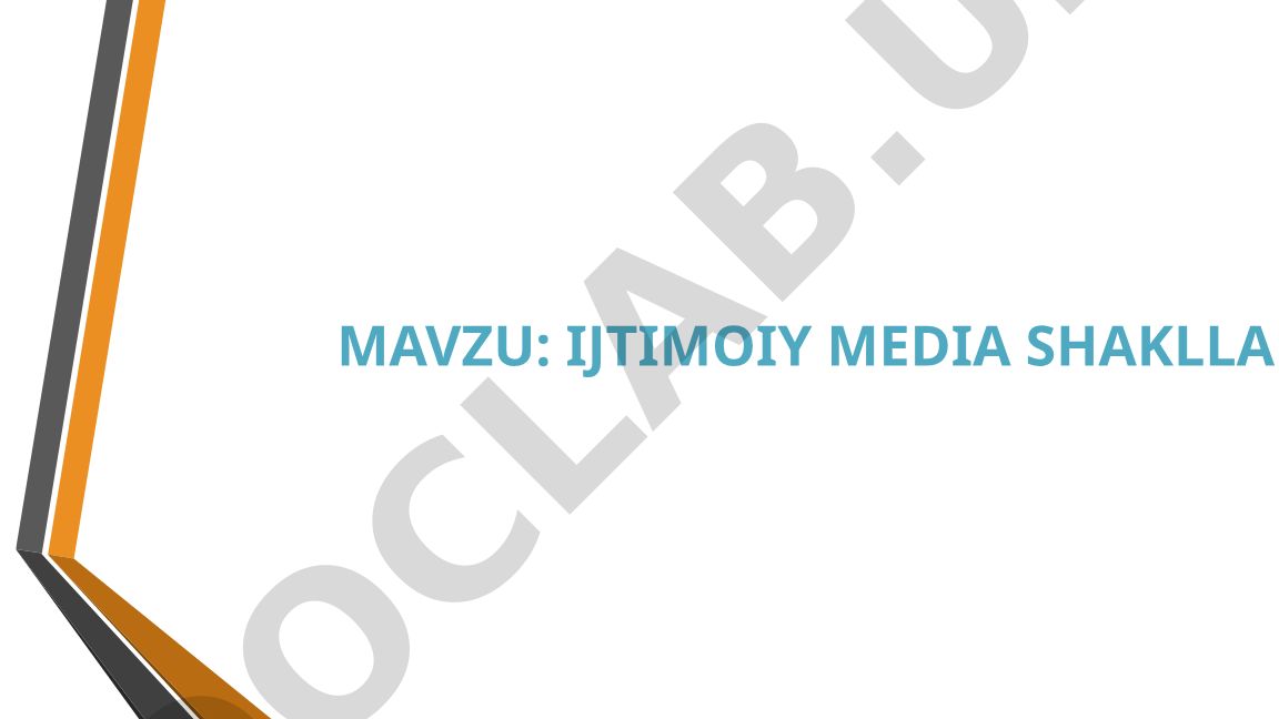 Ijtimoiy media shakllari