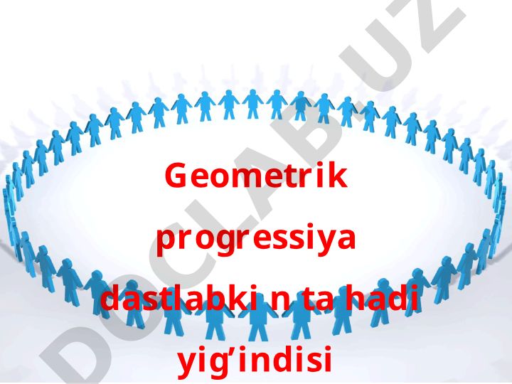 Geometrik progressiya masalalari va yechimlari