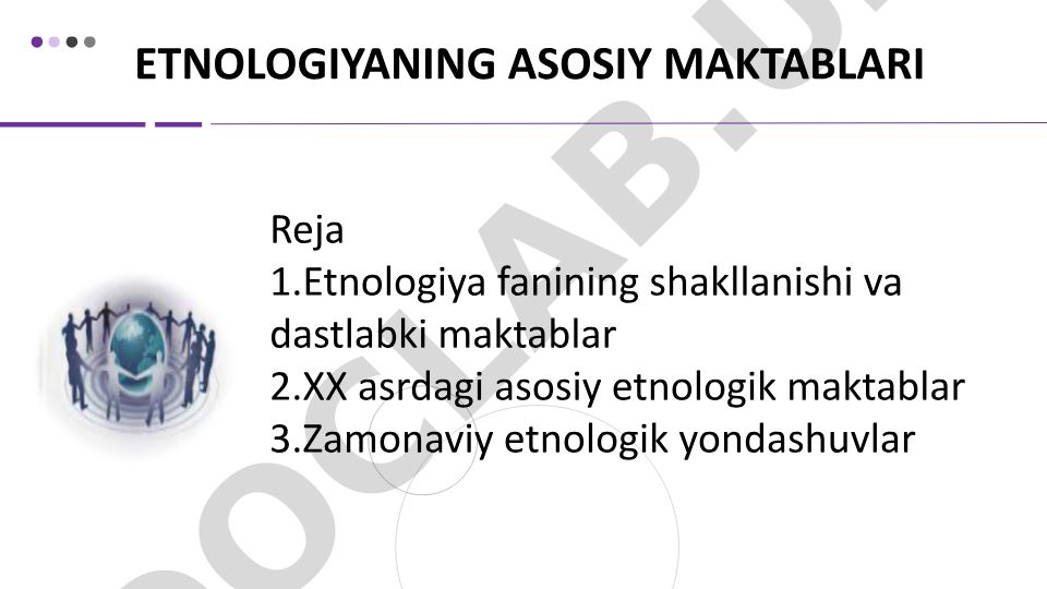Etnologiyaning asosiy maktablari