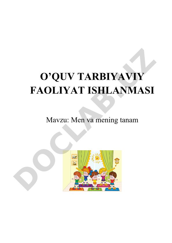Men va mening tanam