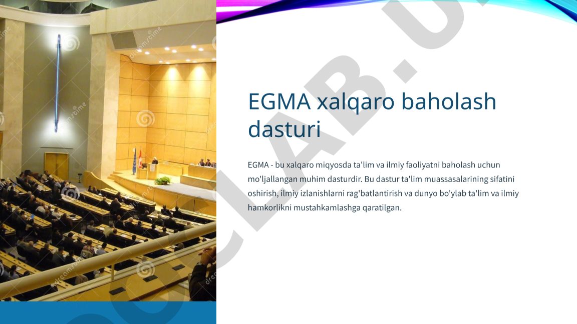 EGMA xalqaro baholash dasturi