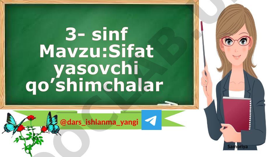 Sifat yasovchi qo'shimchalar
