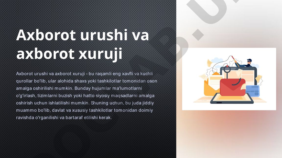 Axborot urushi va axborot xuruji