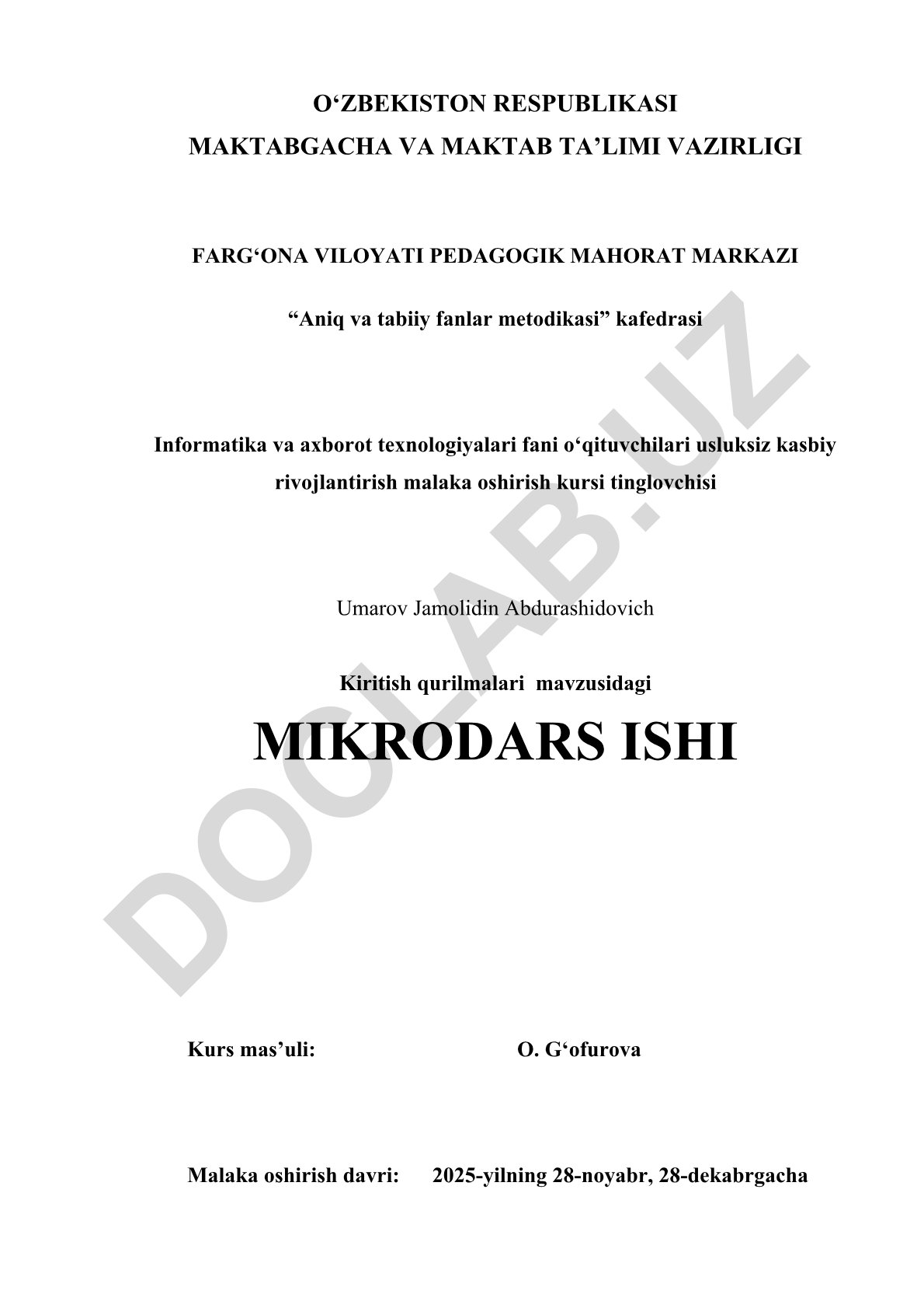 Kiritish qurilmalari