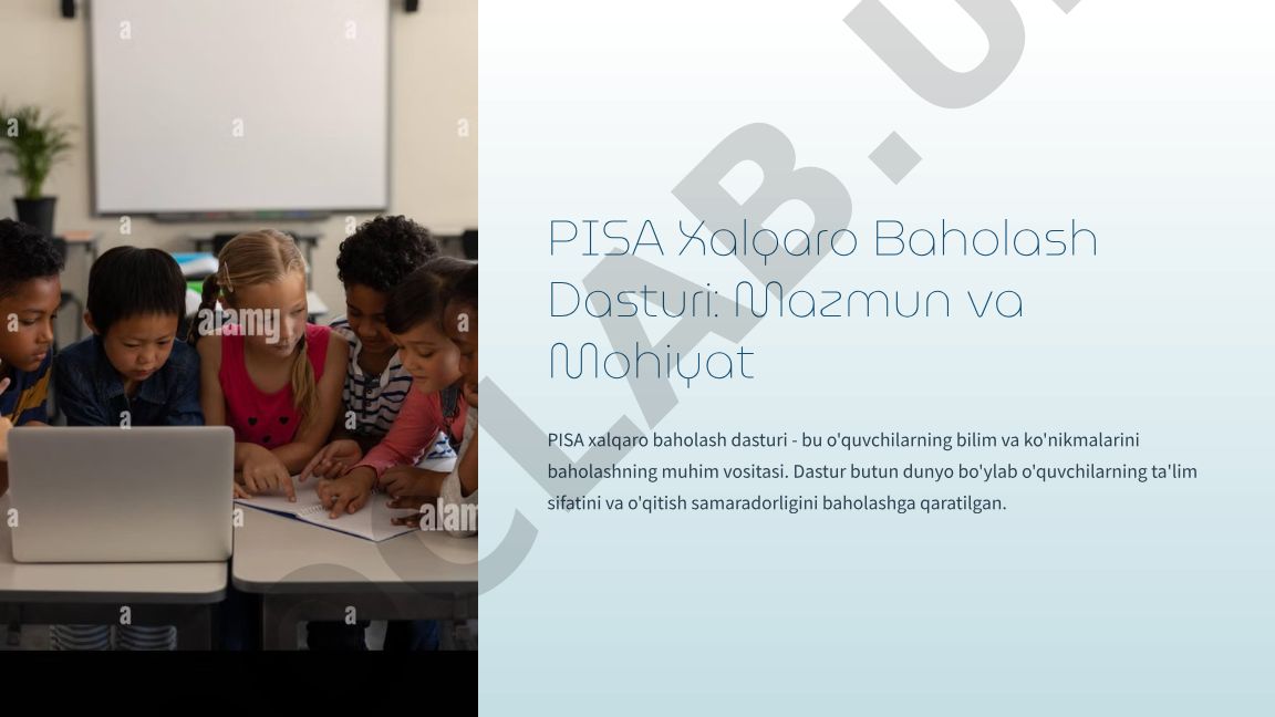 PISA Xalqaro Baholash Dasturi: Mazmun va Mohiyat