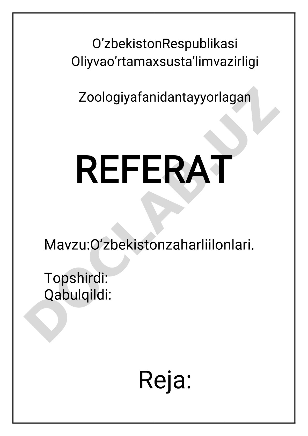 O'zbekiston zaharli ilonlari