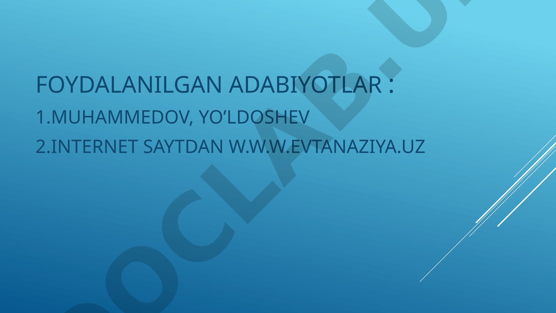 Suitsid – aktiv evtanaziyaning ko'rinishi sifatida