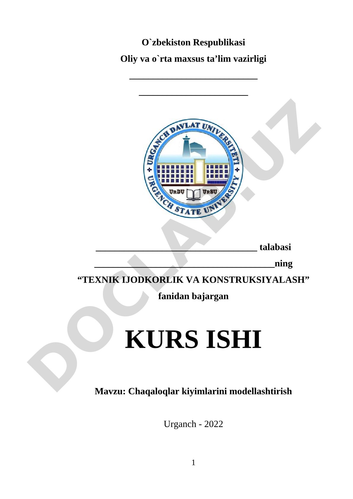Chaqaloqlar kiyimlarini modellashtirish