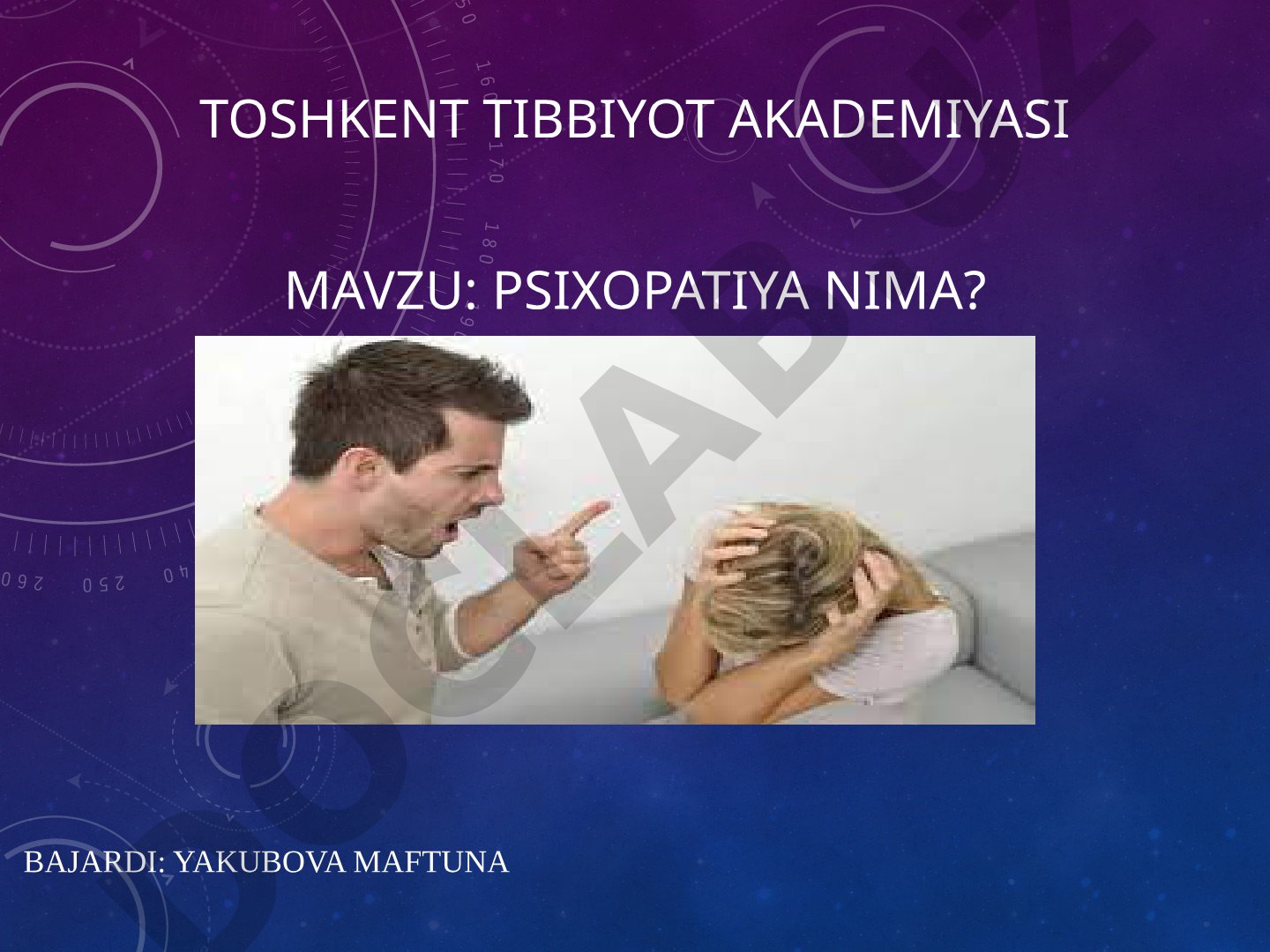 Psixopatiya nima?