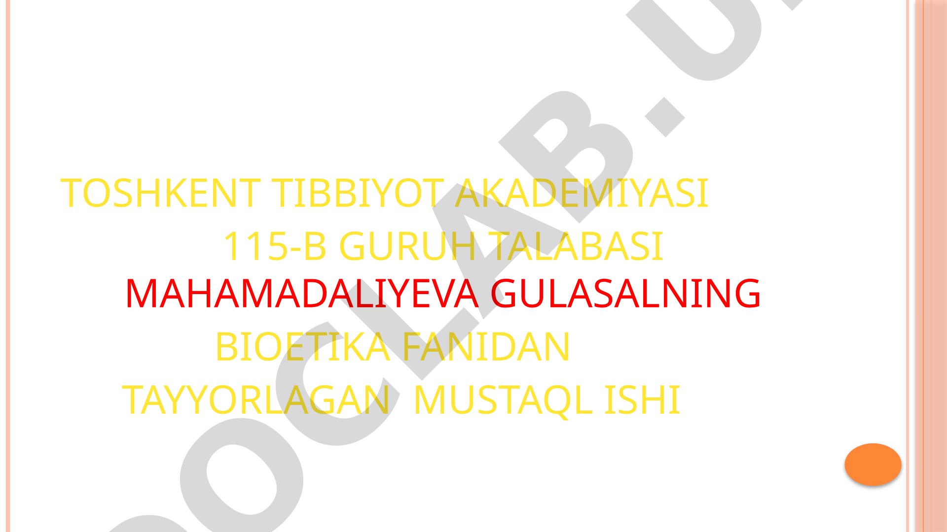 Suitsid – aktiv evtanaziyaning ko'rinishi sifatida