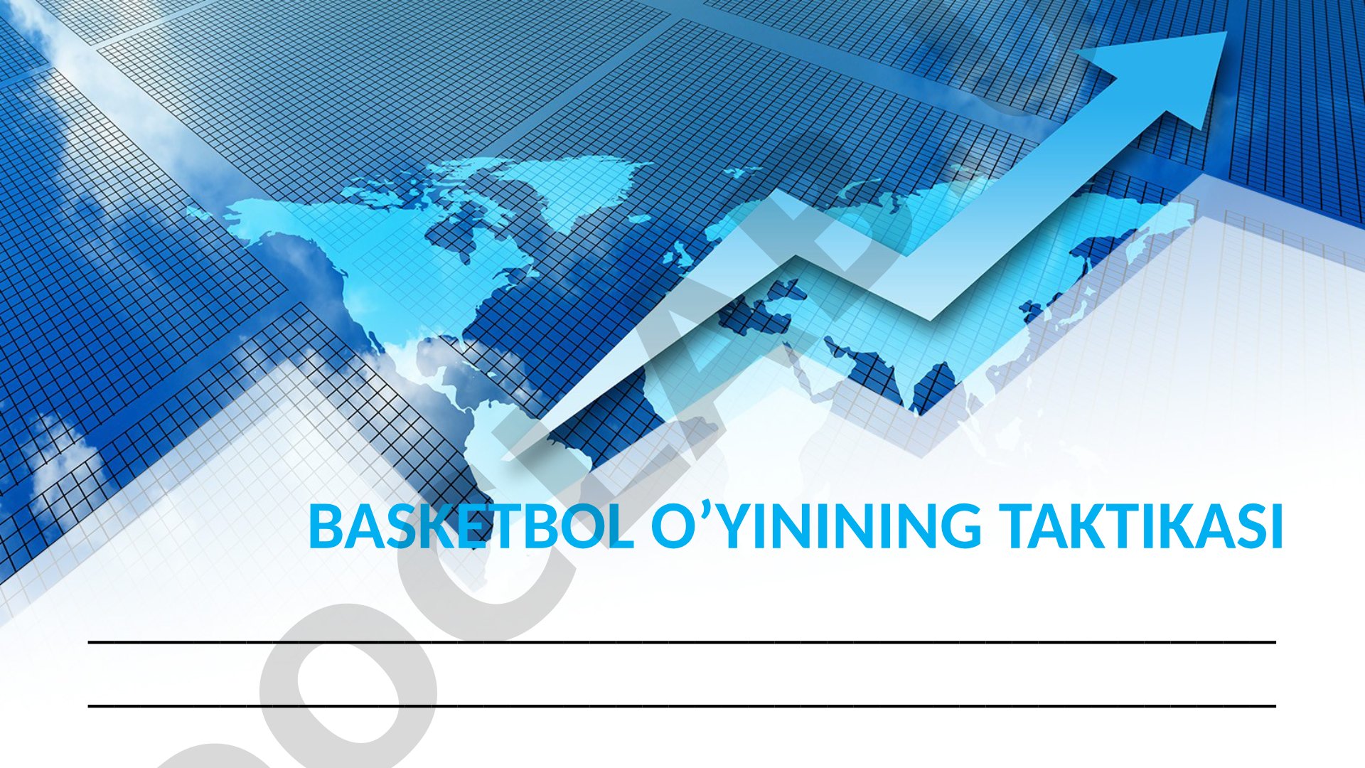 Basketbol o'yinining taktikasi