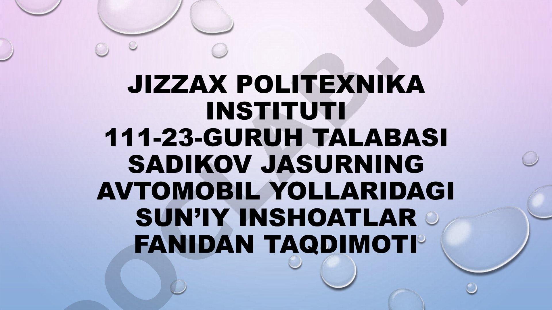 Yo'l ko'priklari, truba, galeriya va tonnellar konstruksiyalari tuzilishi haqida qo'shimcha materiallar topish