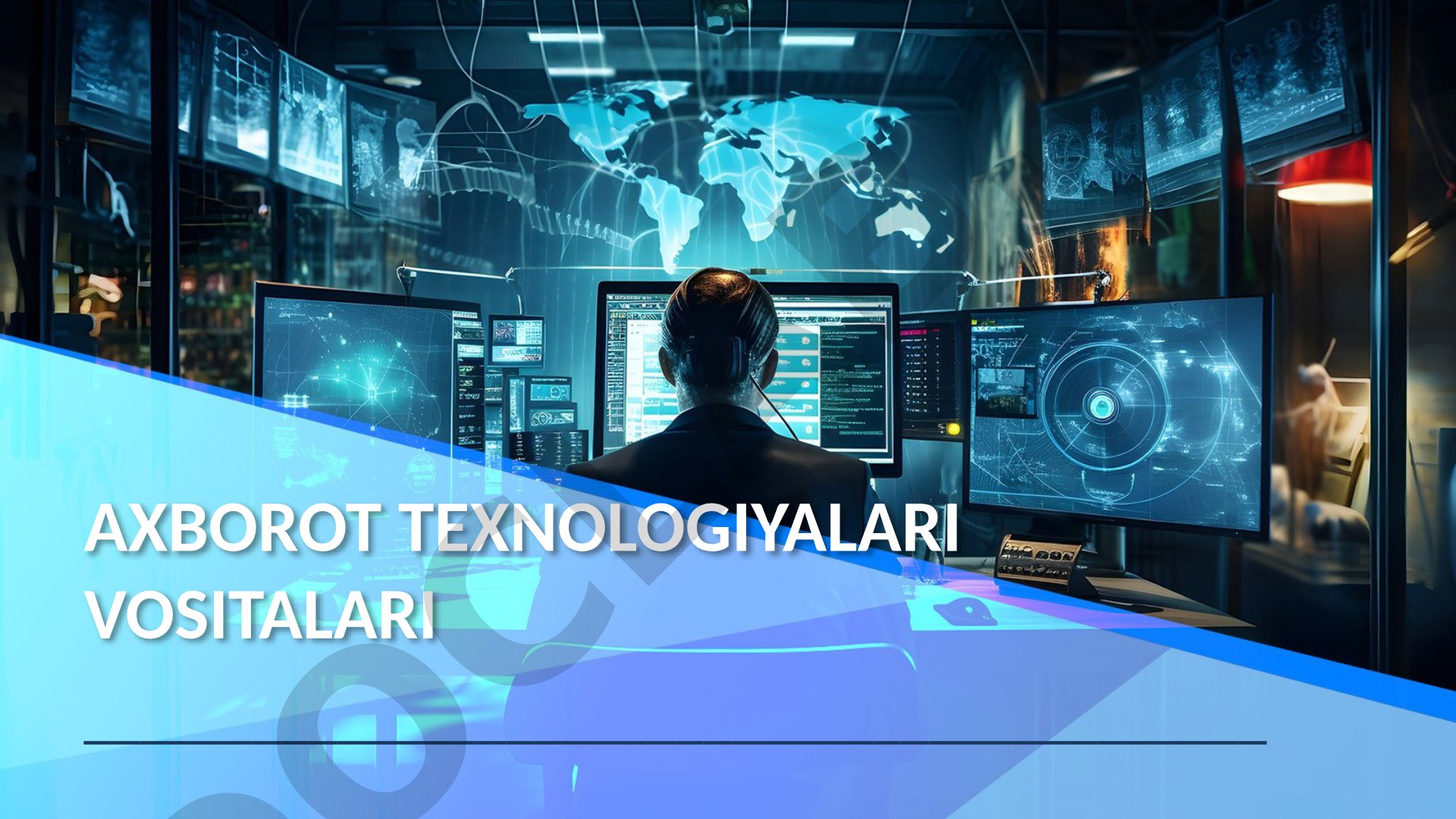 Axborot texnologiyalari haqida umumiy ma'lumot