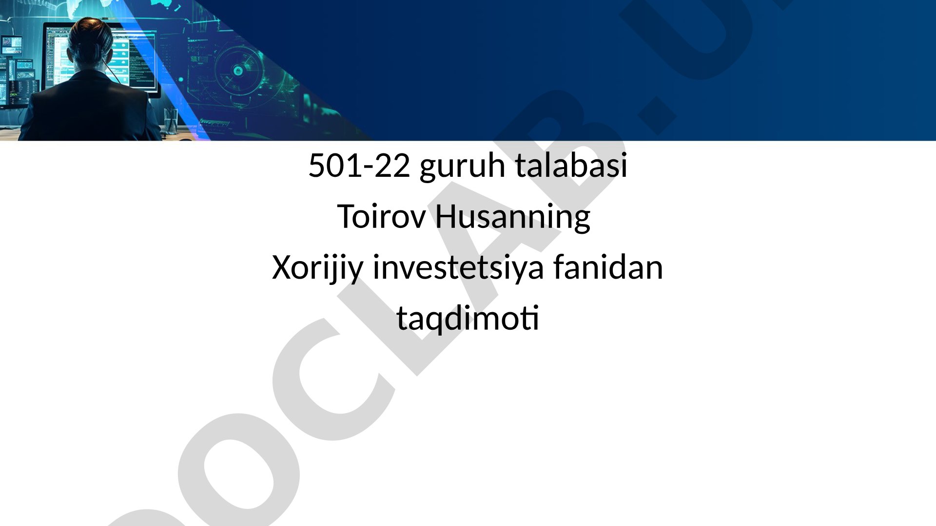 Yaponiyada xorijiy investitsiyalar uchun qulayliklar