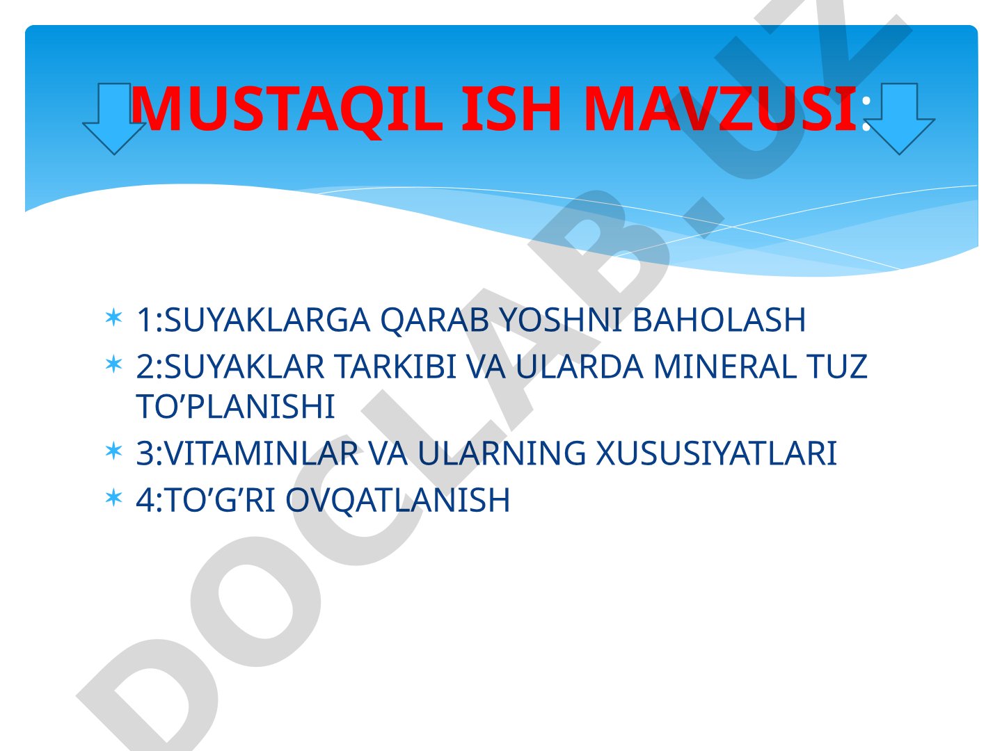 Suyaklarga qarab yoshni baholash
