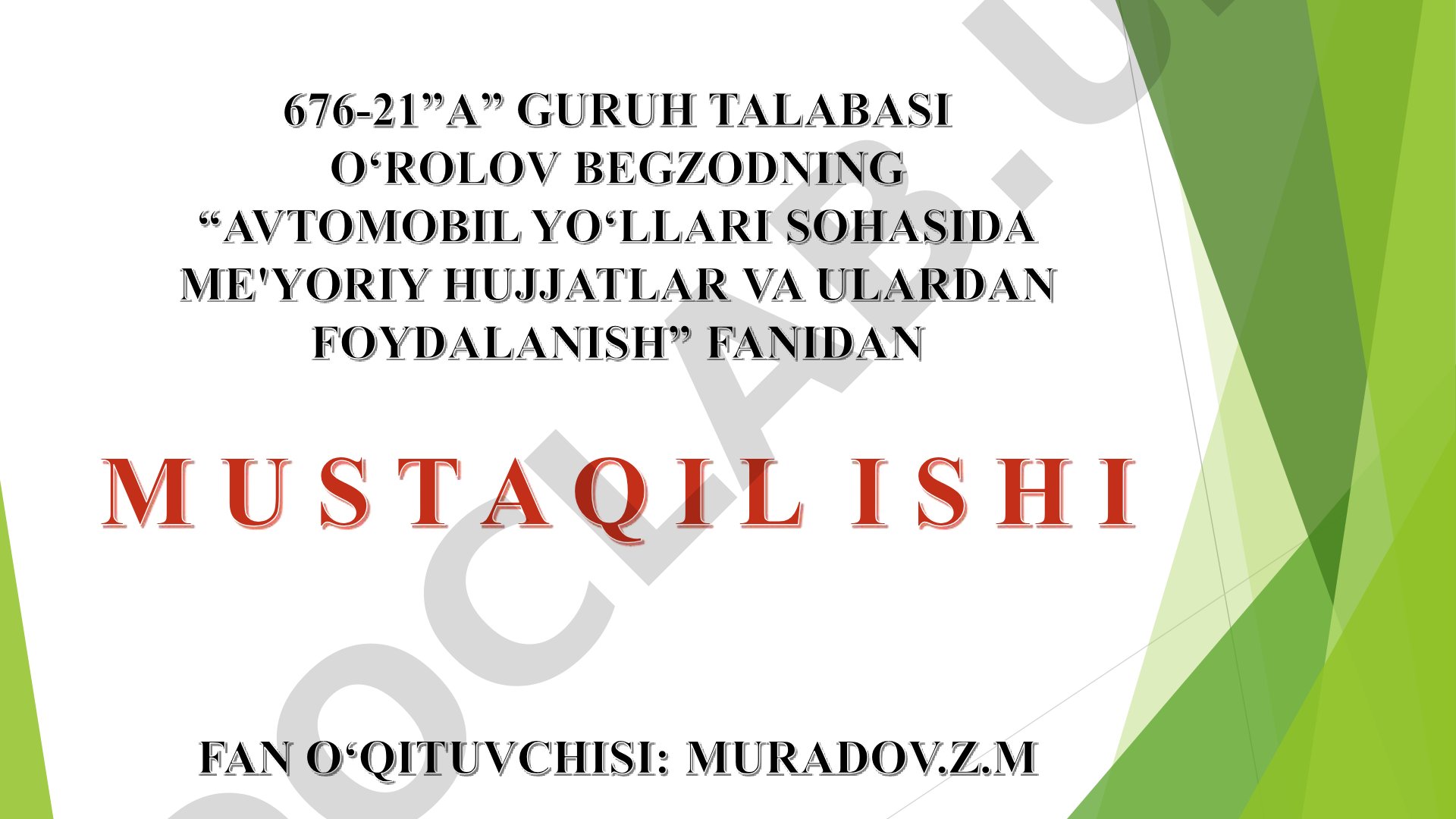 GOST 32962-2014 Umumiy foydalanishdagi avtomobil yo'llari. Bort toshlari. Boshqarish usullari