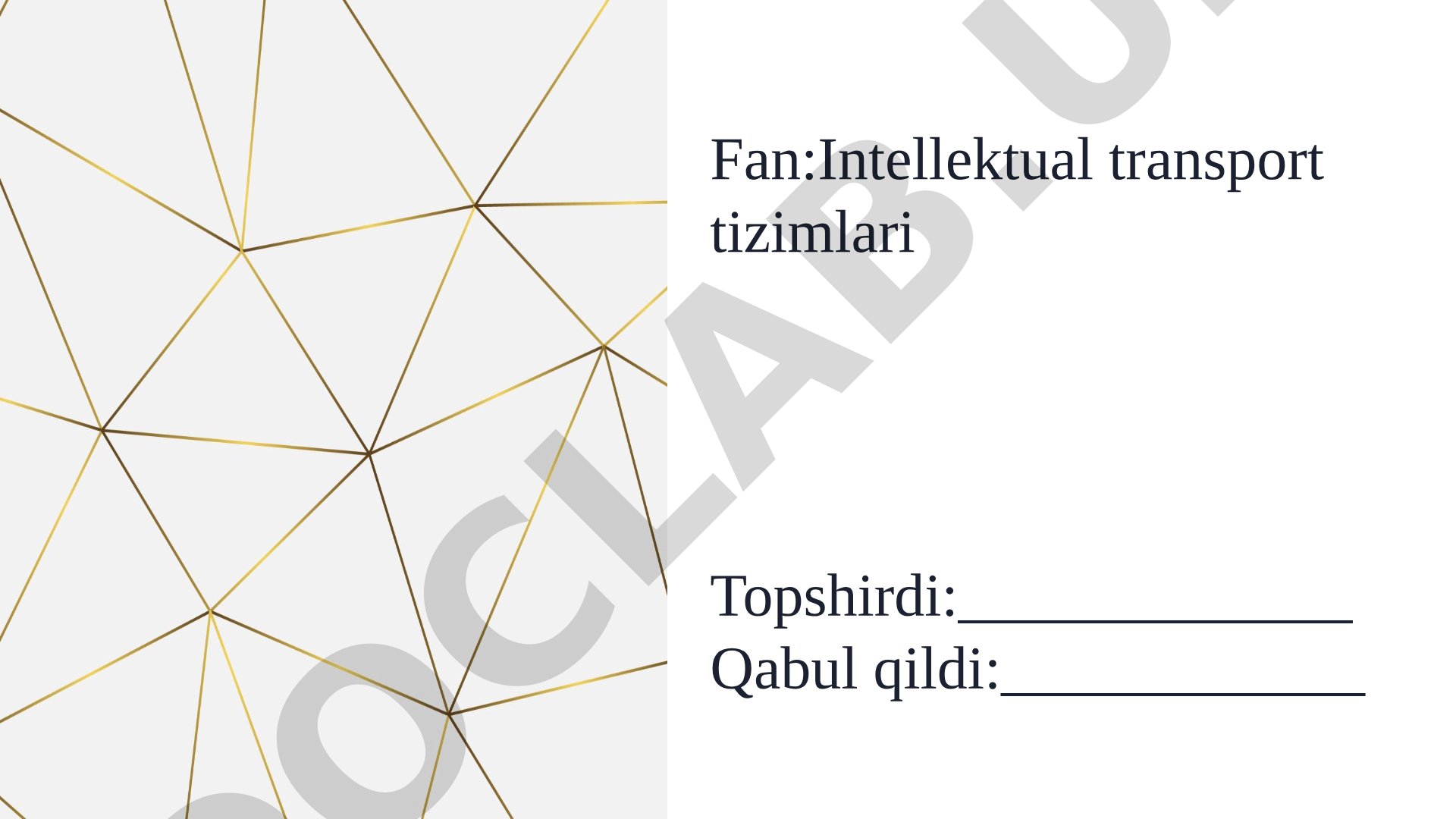 ADAS – haydovchini qo'llab-quvvatlash tizimi (Advanced Driver Assistance System)