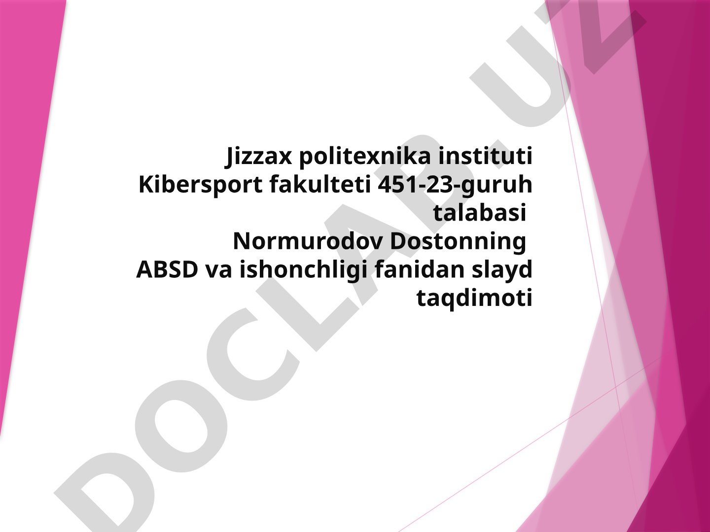 Qovushqoqlik tushunchasi va uni o'lchash usullari