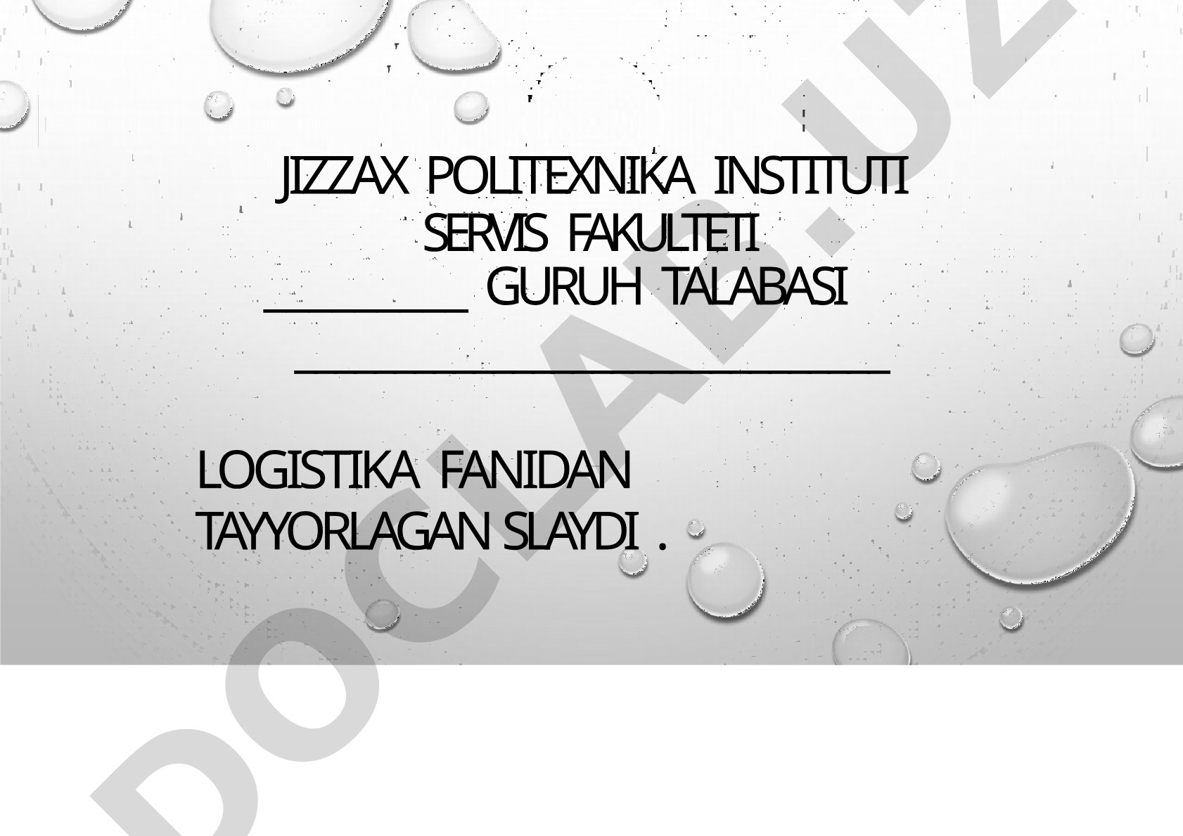 Logistik zanjirni joriy etishning afzalliklari