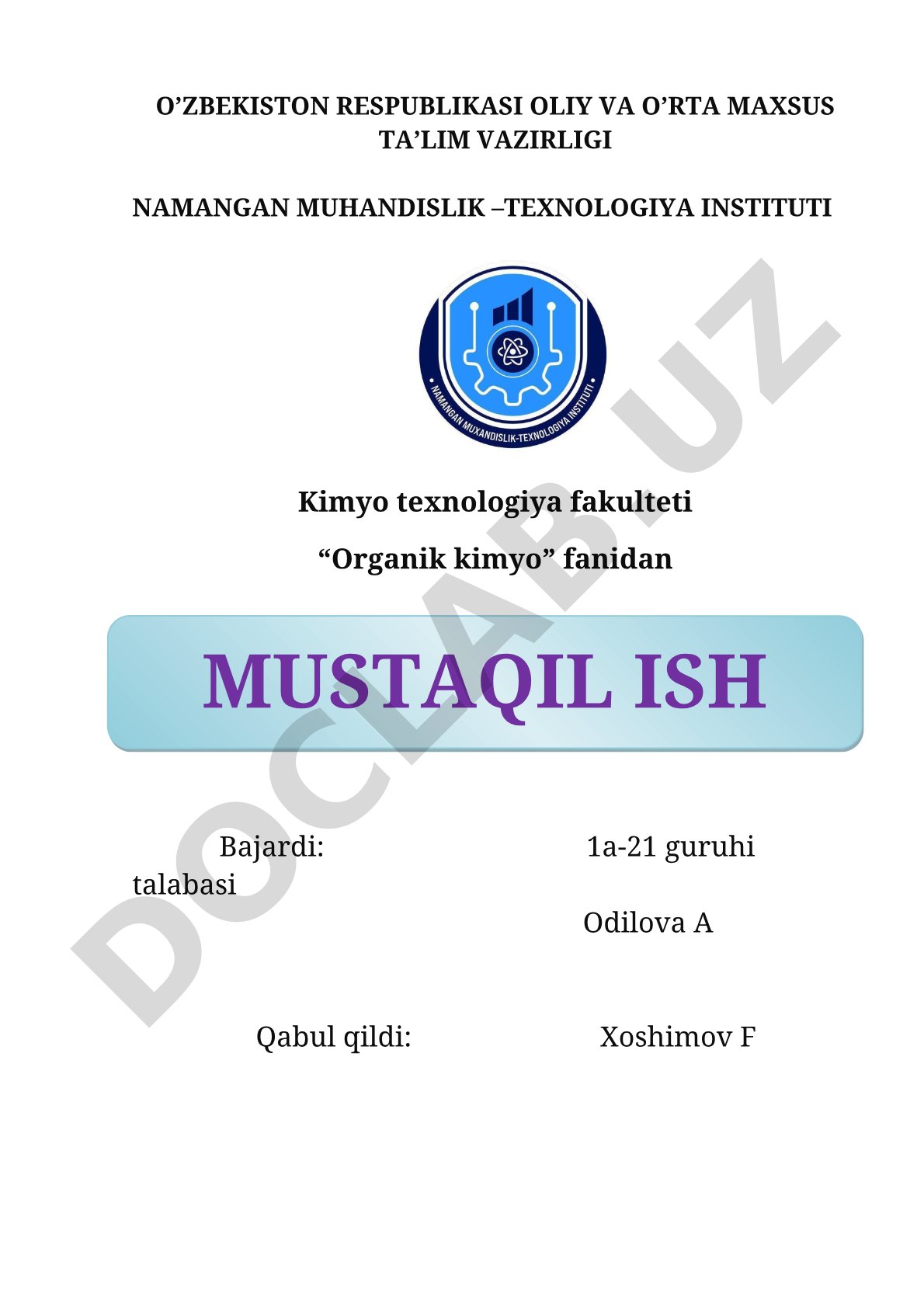 P-Nitro Atsetelinid Sintezi
