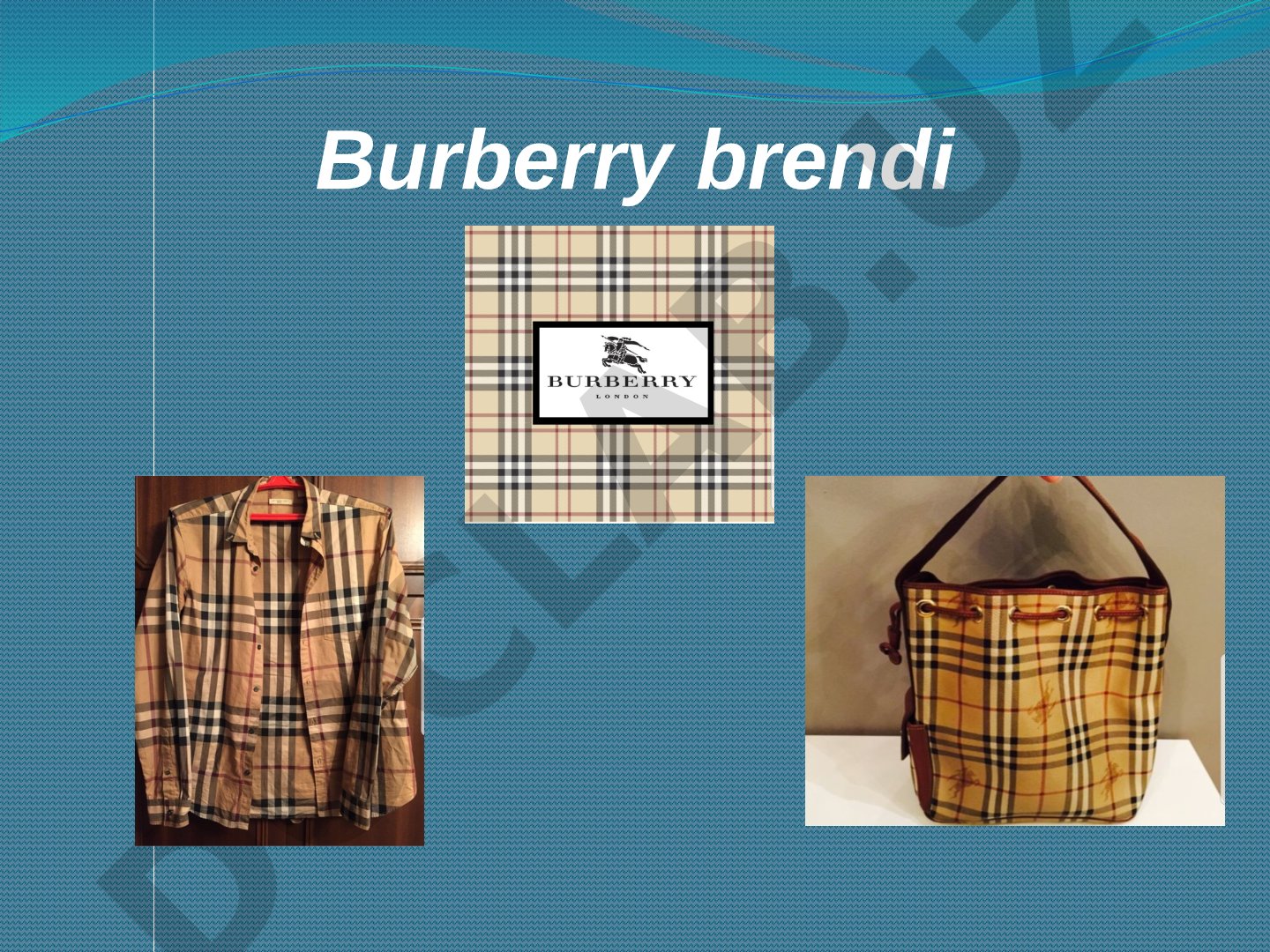 Burberry brendi tarixi va faoliyati