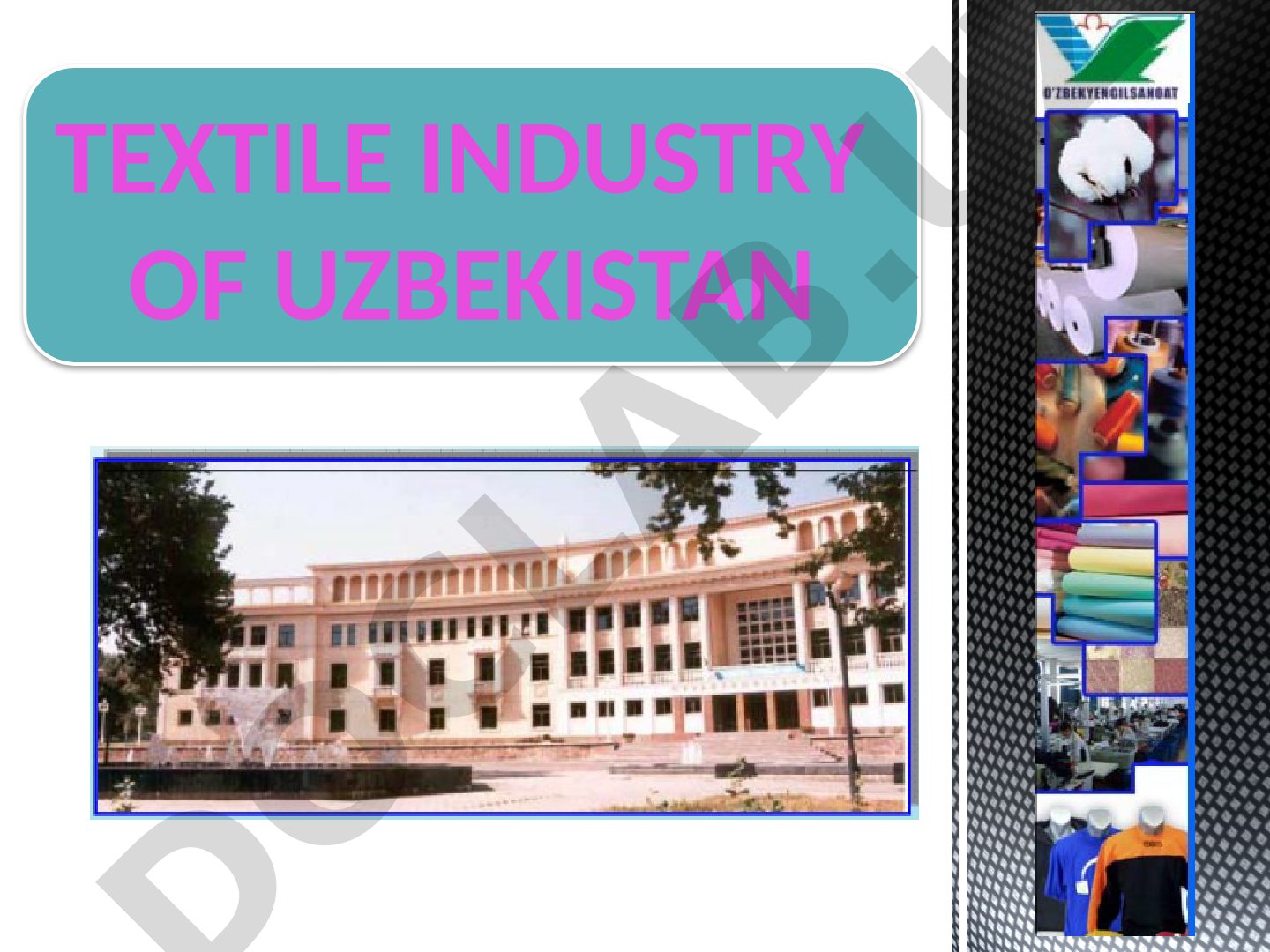 Textile industry of Uzbekistan