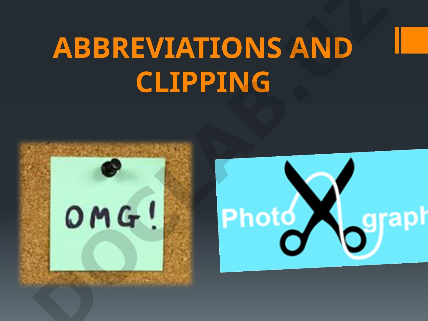 Abbreviations and Clipping