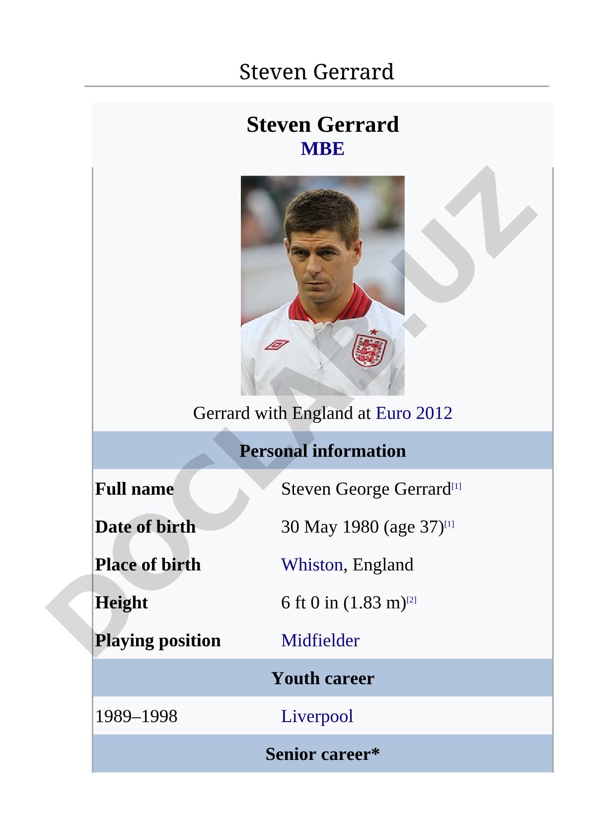 Steven Gerrard