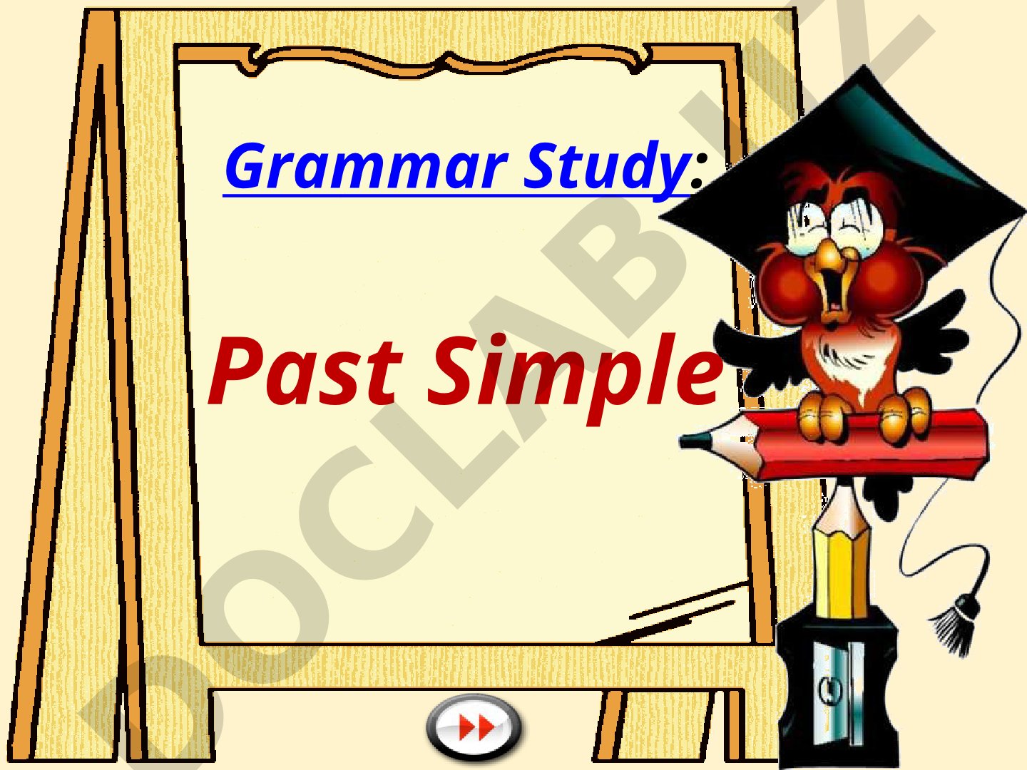 Past Simple qoidasi va misollar