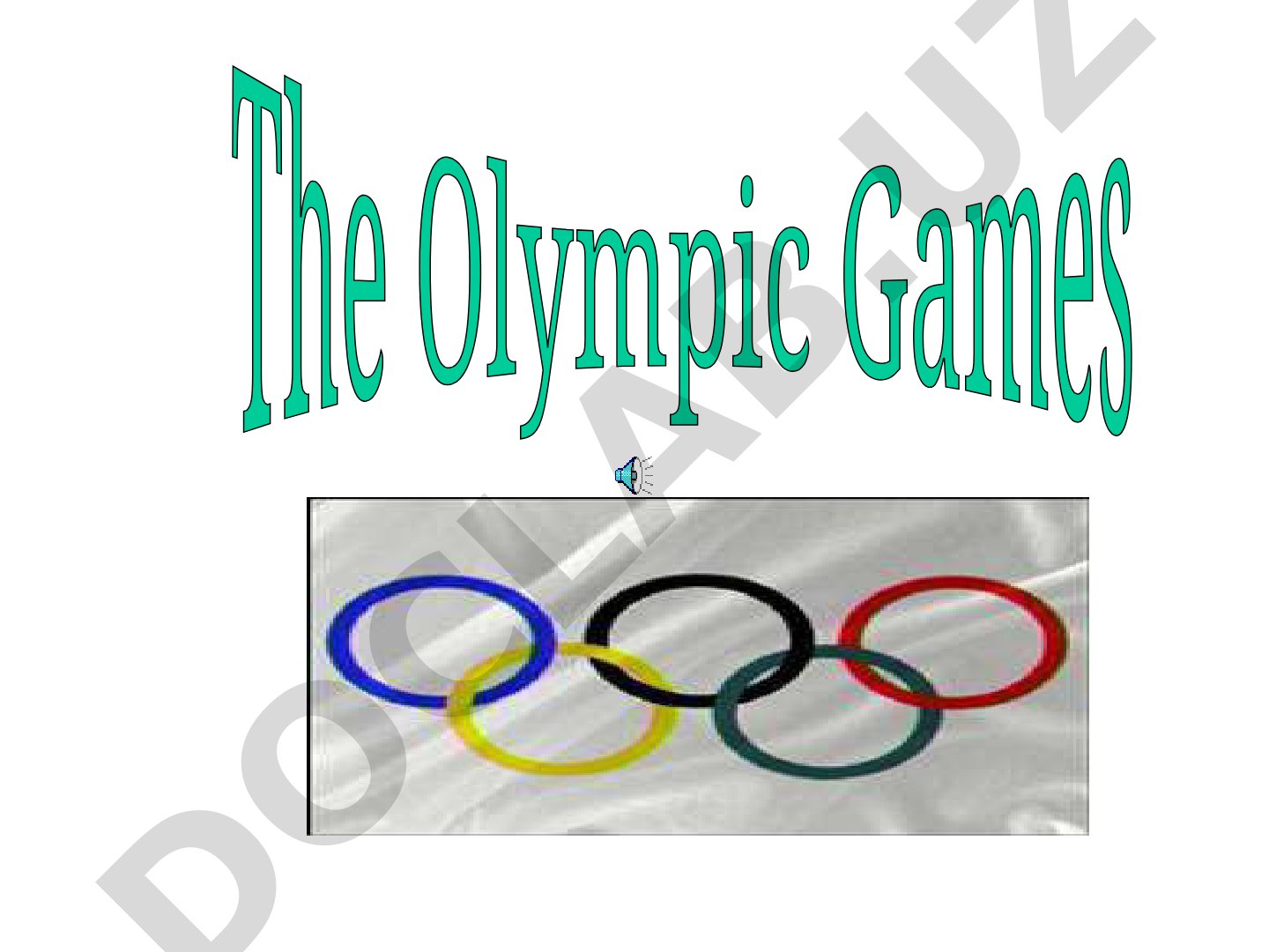 Olympic Games History and Sports Symbols