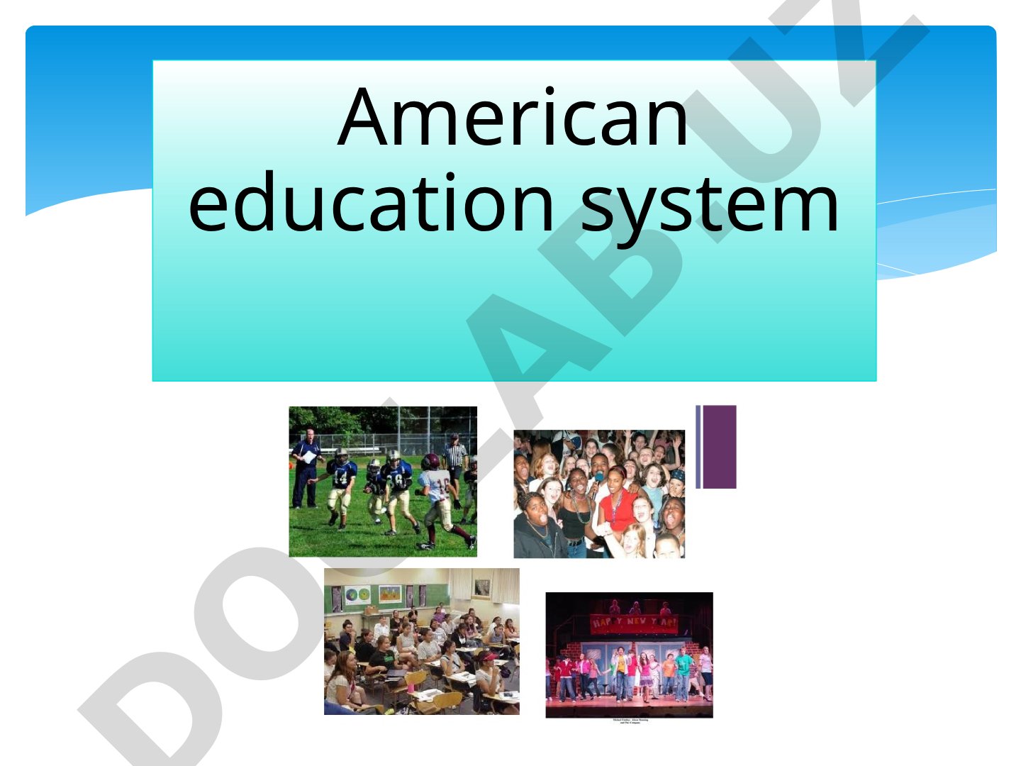 American education system