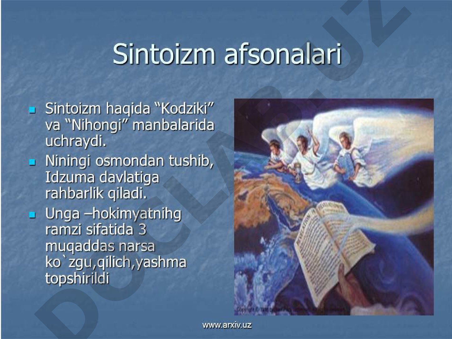 Yaponiyada Sintoizm dinini tarqalishi