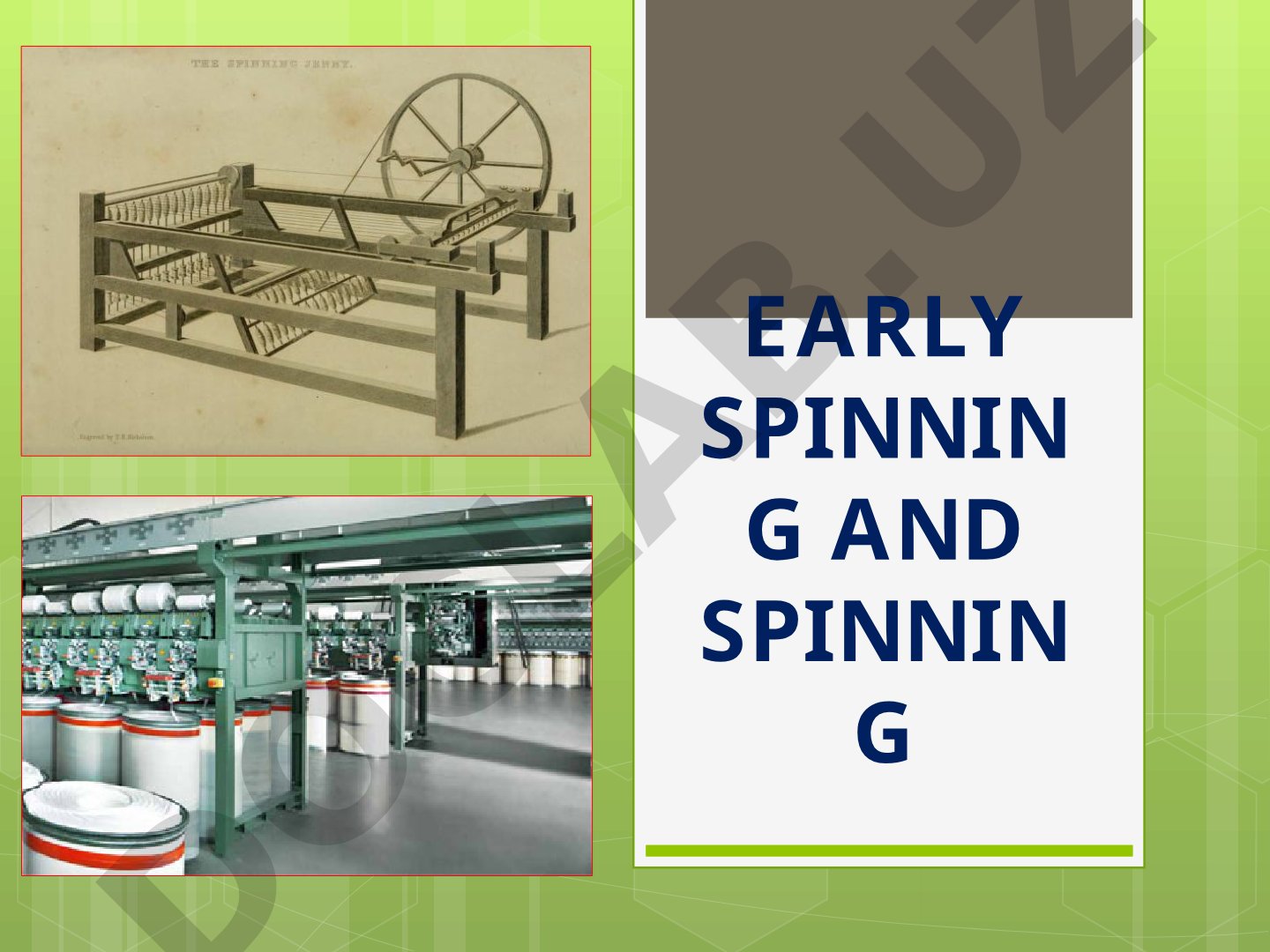 Early Spinning and Spinning Wheel History