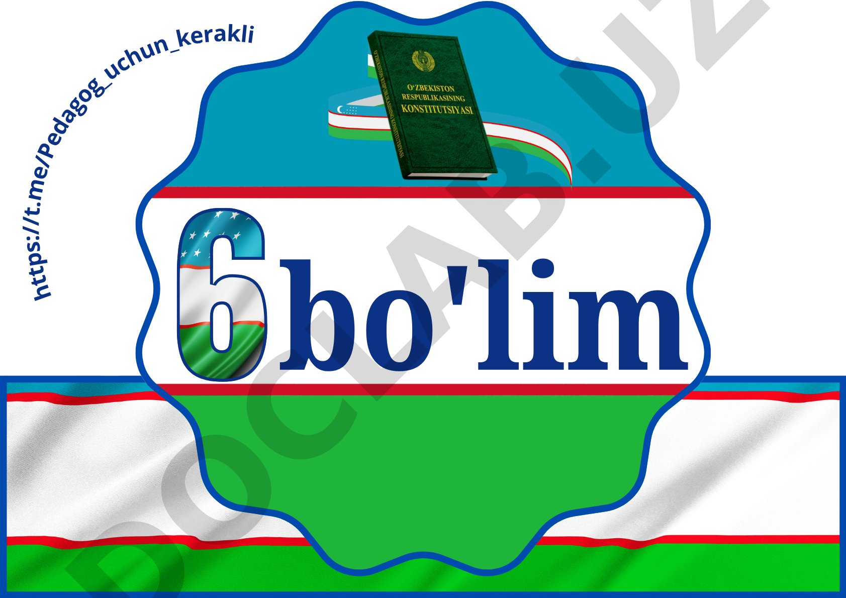 Pedagogika uchun kerakli bo'limlar
