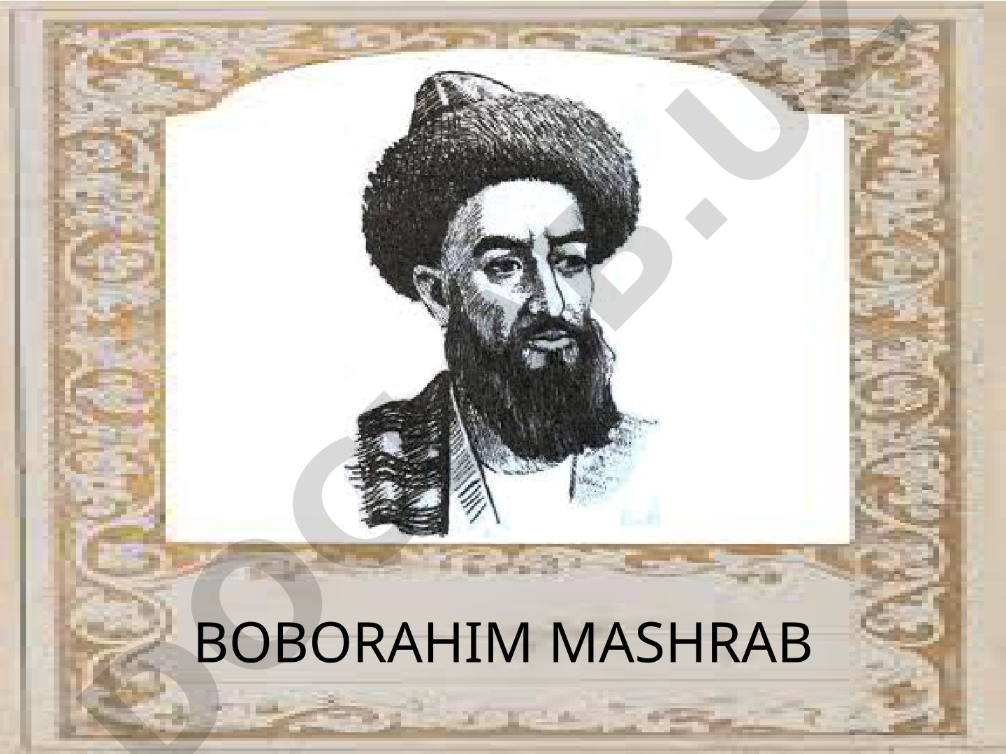 Boborahim Mashrab (1653-1711) hayoti va ta'lim-tarbiyasi