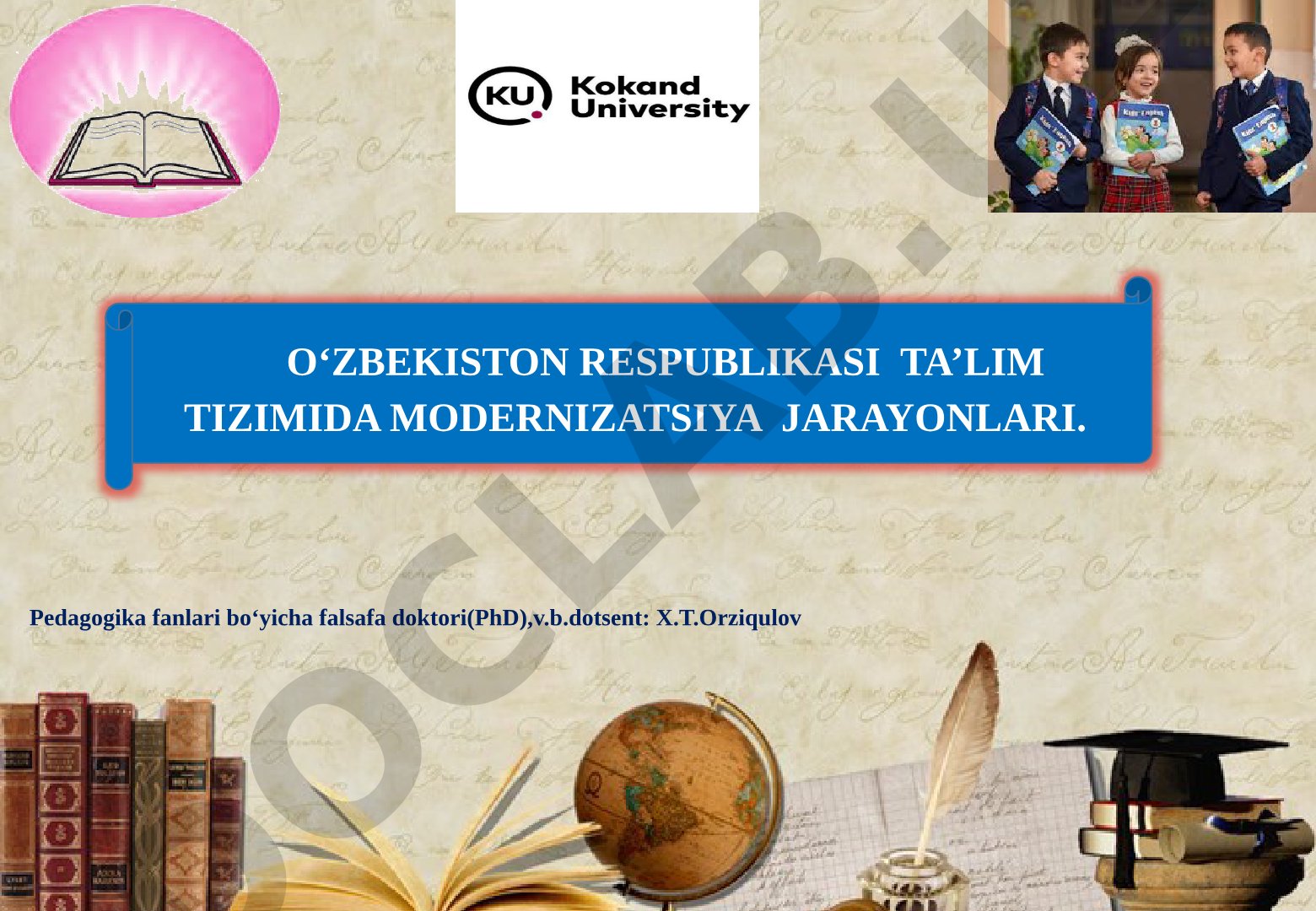 O‘zbekiston Respublikasi ta’lim tizimida modernizatsiya jarayonlari