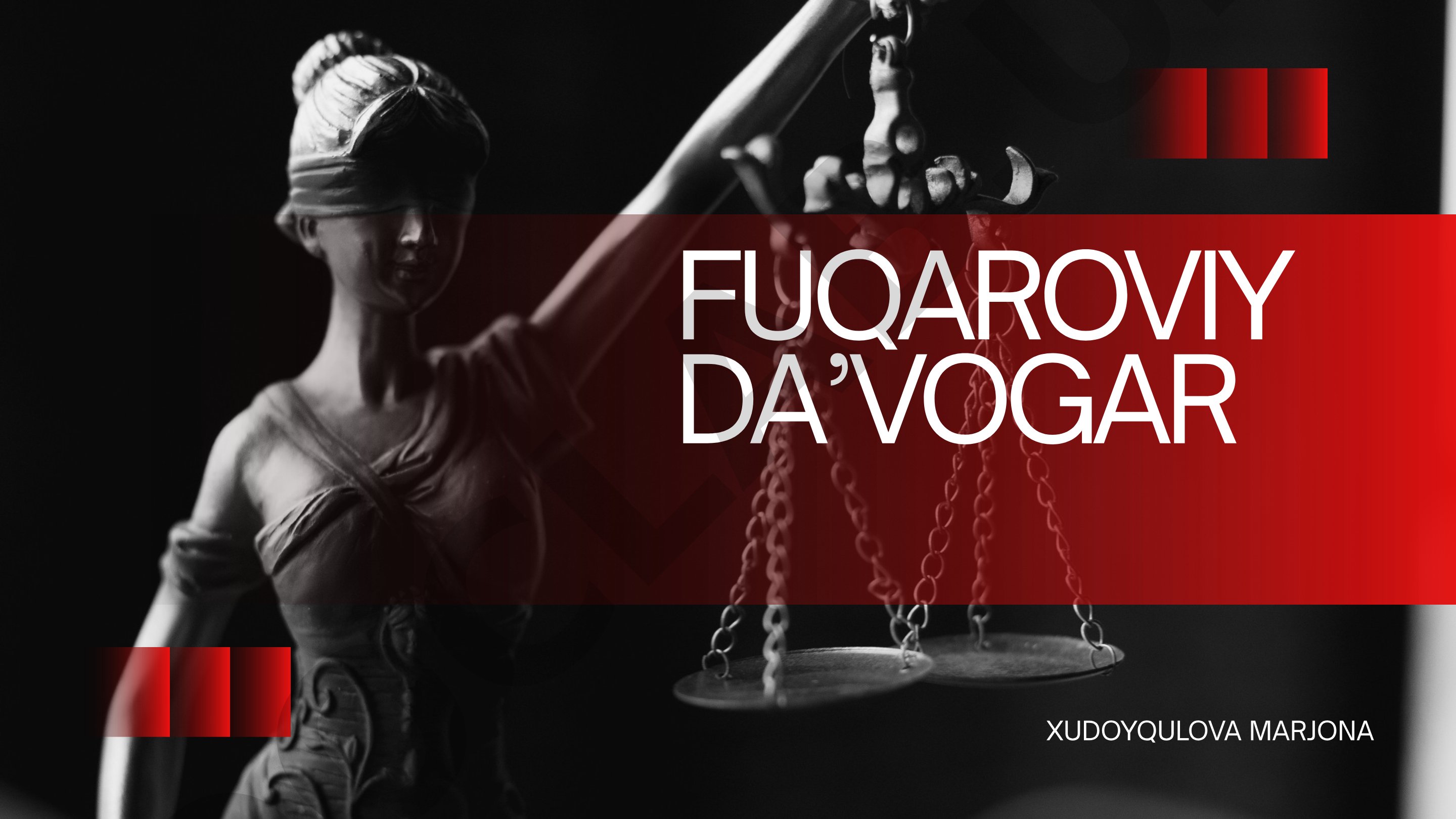Fuqaroviy Da'vogar Qo'llanmasi