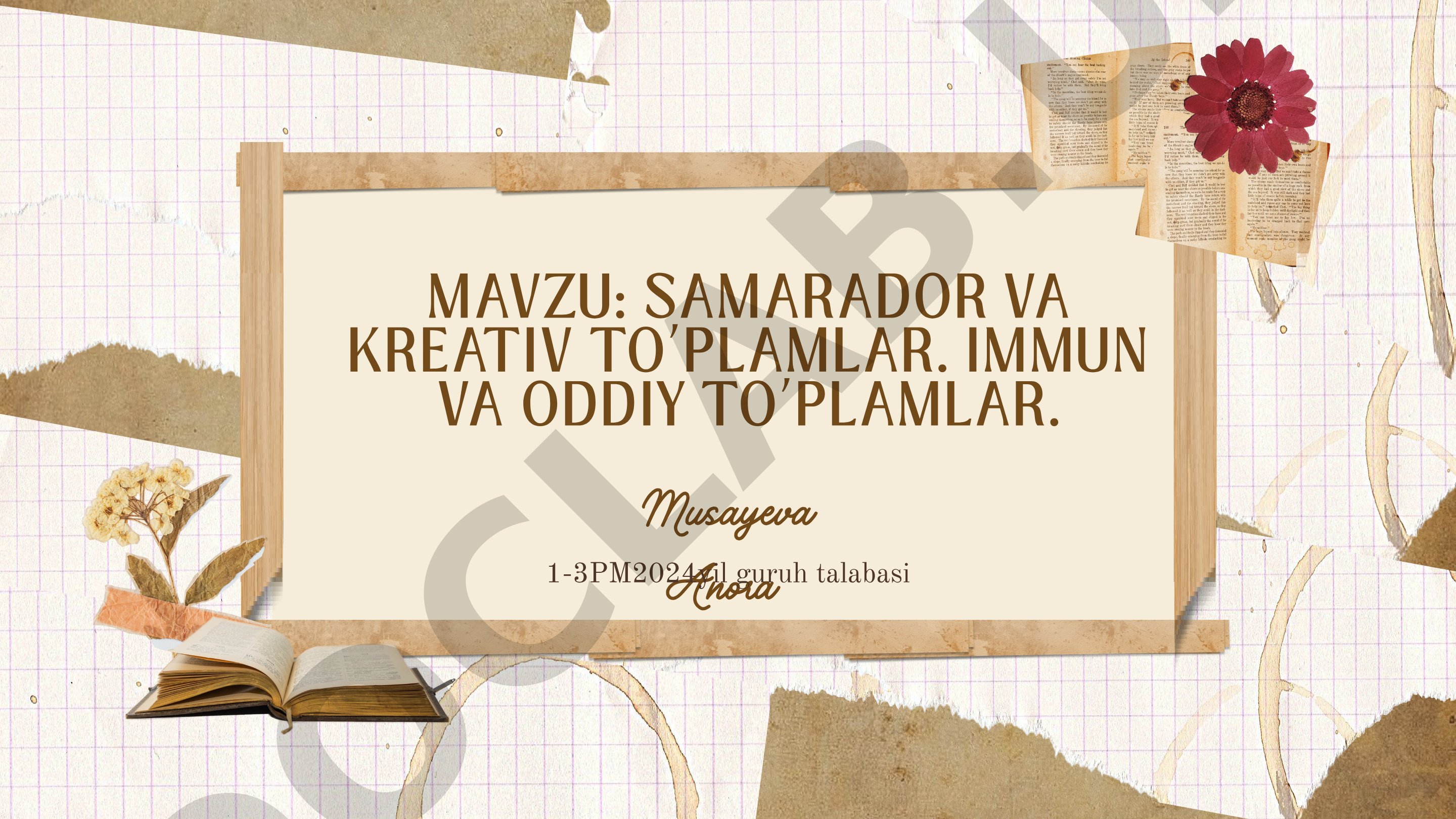 To'plamlar haqida ma'lumot