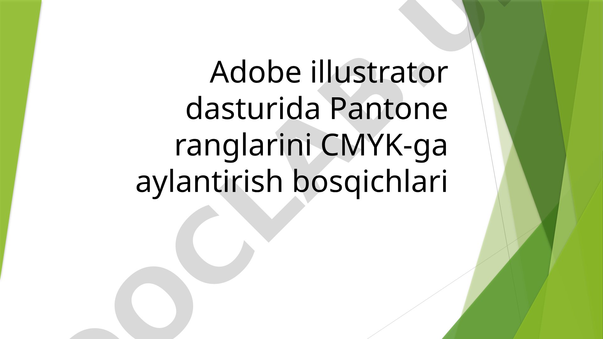 Pantone to CMYK Conversion Guide