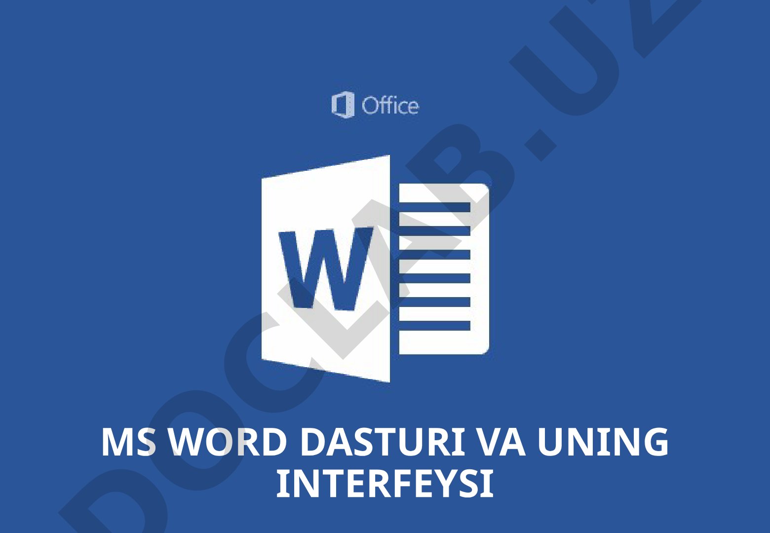 MS Word Dasturi