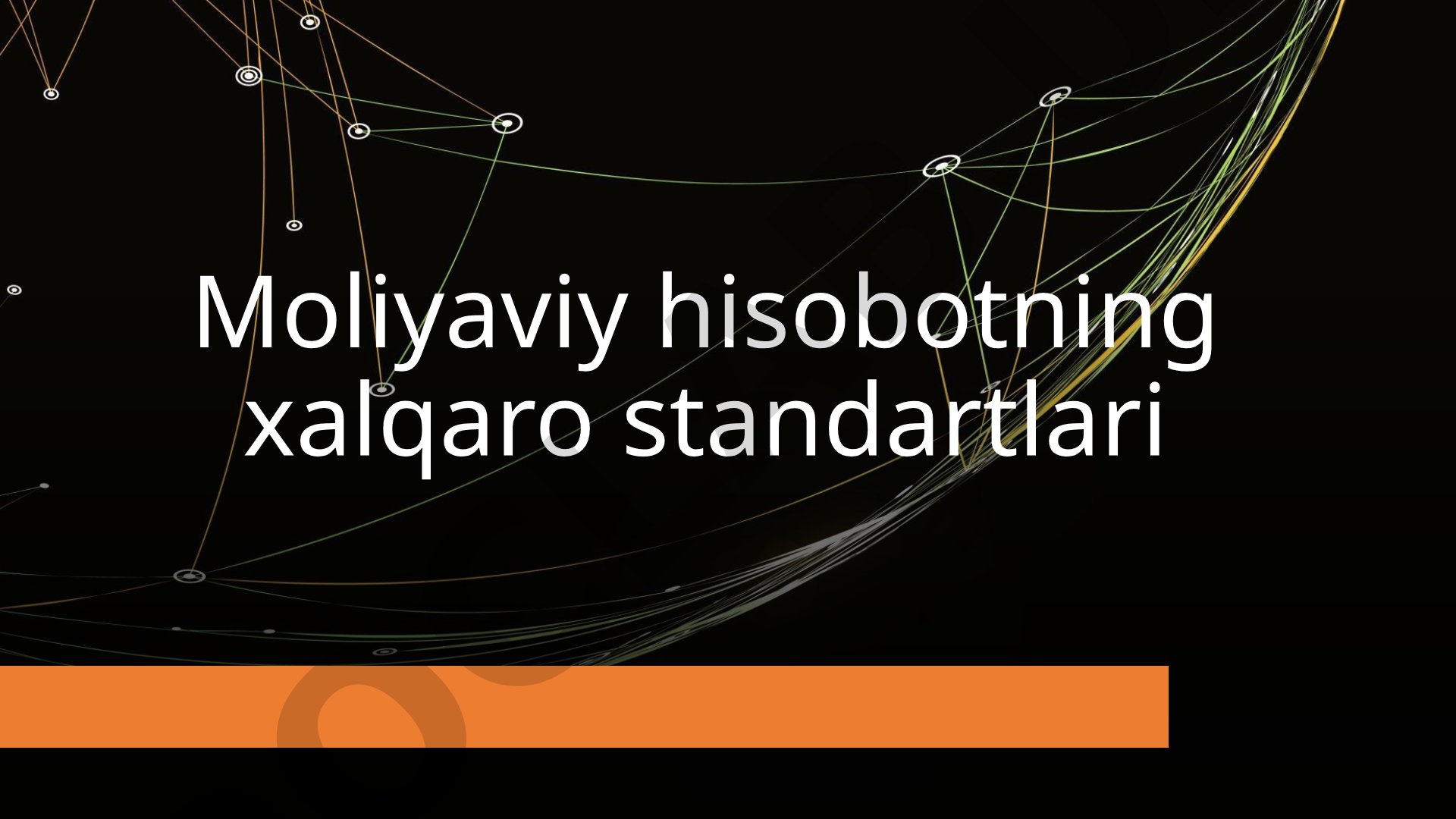 IFRS Moliyaviy Hisobot Standartlari
