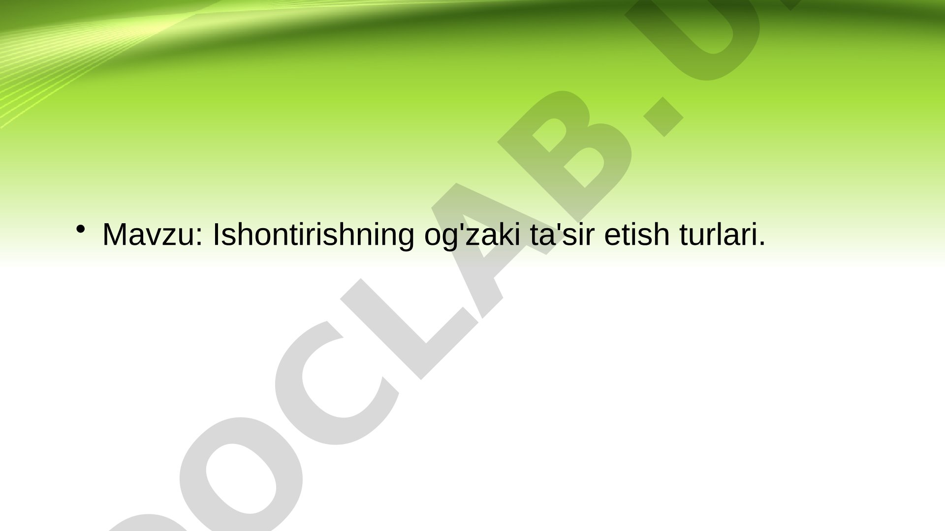 Pedagogik Muloqot va Ishontirish Usullari