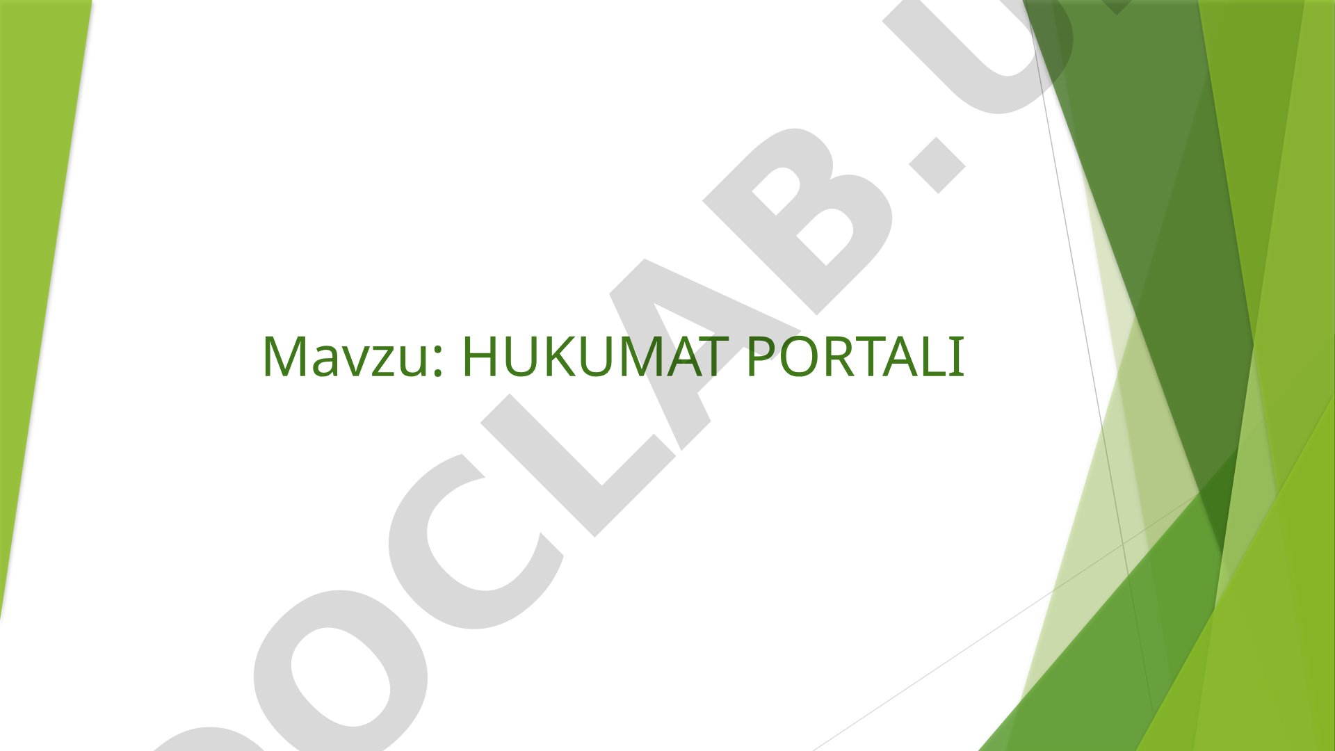 MyGov Portal Reja